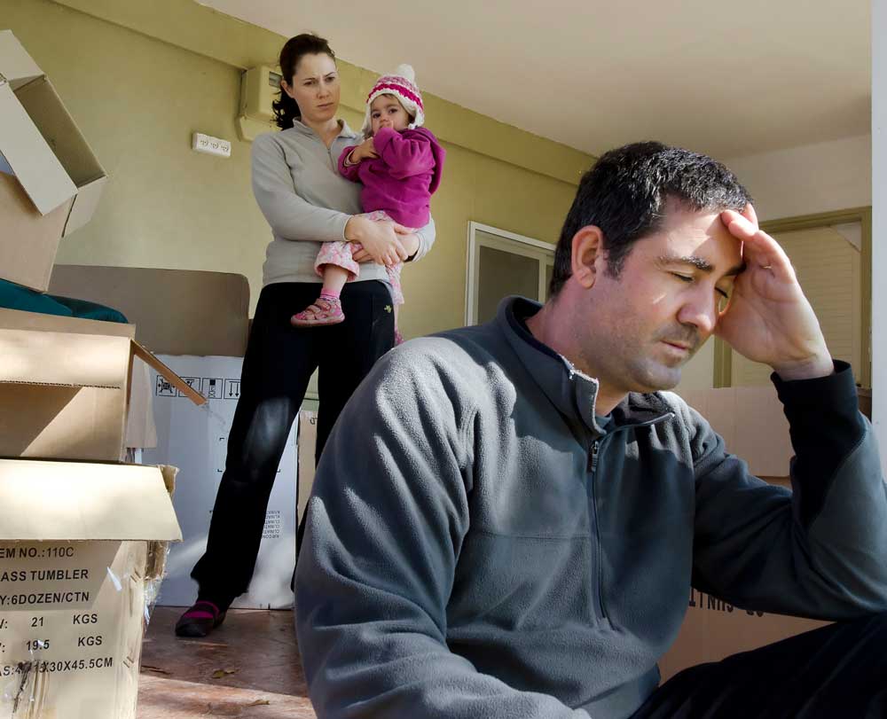 eviction family packing in process of eviction
